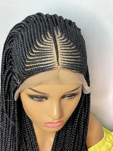 Miniatura 2 de Peluca trenzada cornrow peluca