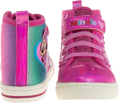 Miniatura 3 de Tenis de Minnie Mouse para niñas zapatos deportivos de lona casuales de alta calidad para niños bebéniño pequeño talla 6 12