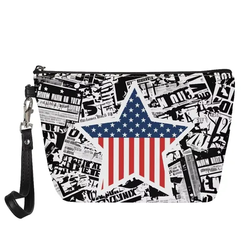 Miniatura 11 de AFPANQZ Bolsas de maquillaje de viaje personalizadas para mujeres y niñas, bolsa de almacenamiento de artículos de tocador, bolso al aire libre