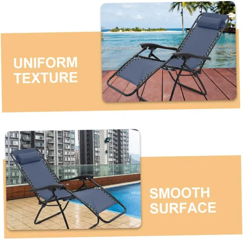 Miniatura 7 de Silla de lona de repuesto para exteriores, para terraza, patio y campamento, fácil de instalar