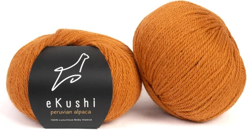 Miniatura 79 de 100% Hilo de Alpaca para Bebé para Tejer y Ganchillo - Juego de 3 Madejas de Hilo Premium DK - Ligero, Hipoalergénico y Térmico Hecho en Perú - N010