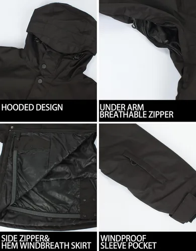 Miniatura 4 de Men Ski Jackets Snowboard Coats Women Waterproof Pullover Jacket Winter Sports Windproof Warm