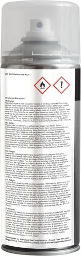 Miniatura 6 de JENOLITE Directorust - Pintura en aerosol satinada NEGRO 13.52 fl oz Pintura en aerosol semibrillante Superficies de madera, metal, Marrón