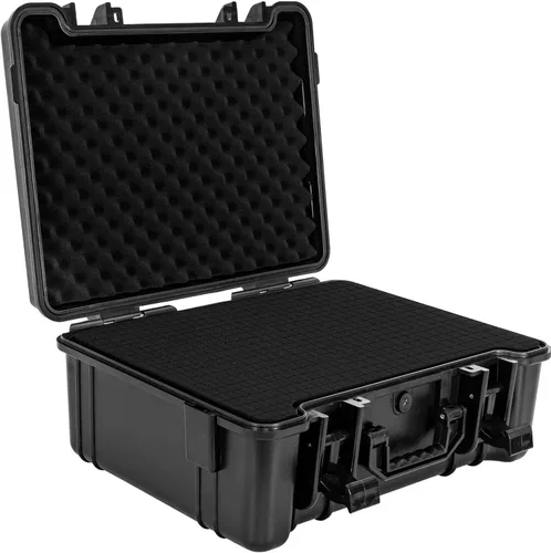 Miniatura 16 de Estuche de transporte duro, caja de almacenamiento a prueba de golpes con espuma personalizable, caja de herramientas protectora portátil de 11