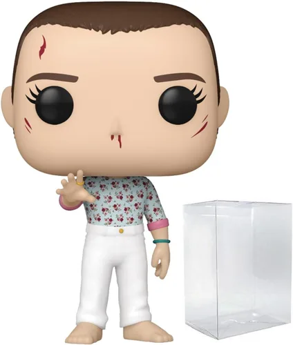 POP Stranger Things - Temporada 4 - Bloody Eleven (Season Finale) - Figura de vinilo de Chase Funko de edición limitada (paquete con funda