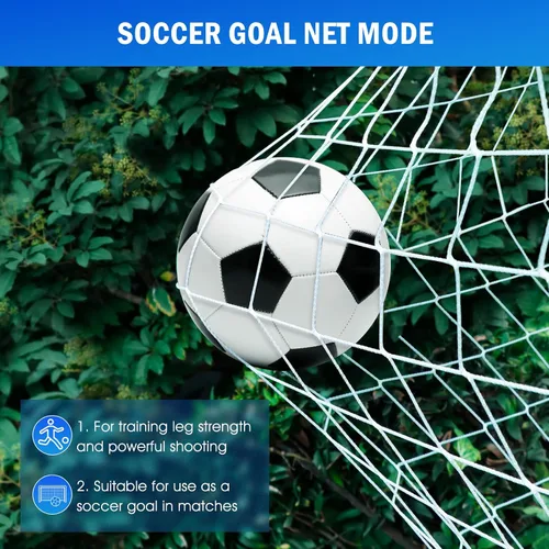 Miniatura 7 de Soccer Baseball Rebounder Net, Soccer Goal Net, Volleyball Softball Rebound Pitchback Net Quick-Switch Angle Training for Control, Passing Practice