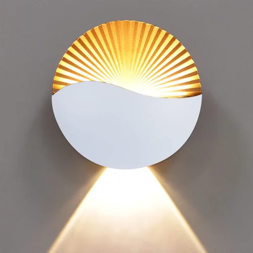 Miniatura 8 de XEYOU Aplique de pared moderno de 12 W, lámpara de pared LED impermeable IP65 de aluminio para interiores, montaje en pared, lámpara LED