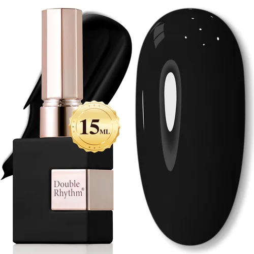 Miniatura 75 de Double Rhythm 15ml de esmalte de uñas en gel, color puro, mismo color, misma botella, esmalte de uñas de remoción para arte de manicura en salón