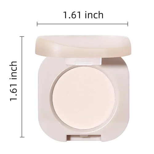 Miniatura 7 de Sombra de ojos mate individual, Sombra de ojos blanco hueso, Polvo ligero ultrafino, Sombra de ojos con base de imprimación iluminadora, Alto