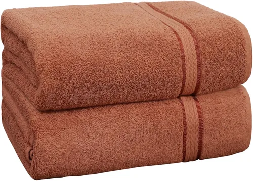 Miniatura 29 de Cotton Craft colección juego de 2 piezas ultra suaves, tamaño grande, 100% algodón, toalla de baño Verde azulado