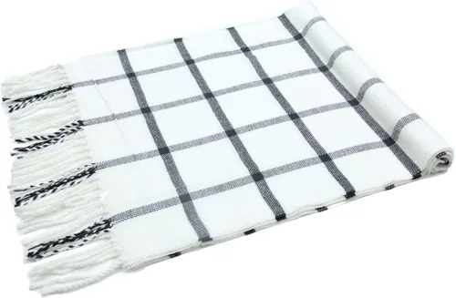 Miniatura 88 de Bufanda de invierno Achillea suave y cálida, de tartán, a cuadros, de cachemira, unisex