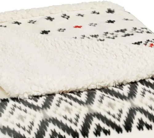 Miniatura 2 de Eddie Bauer - Manta de tamaño twin, manta de cama de felpa ultrasuave con reverso de borrego sintético, ropa de cama de gran tamaño para sofá o cama