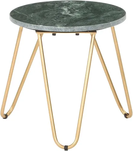 Miniatura 4 de mesas de Centro para sala Dining Table setCoffee Table Green 15.7"x15.7"x15.7" Real Stone with Marble TextureSuitable for bedrooms, Living Rooms