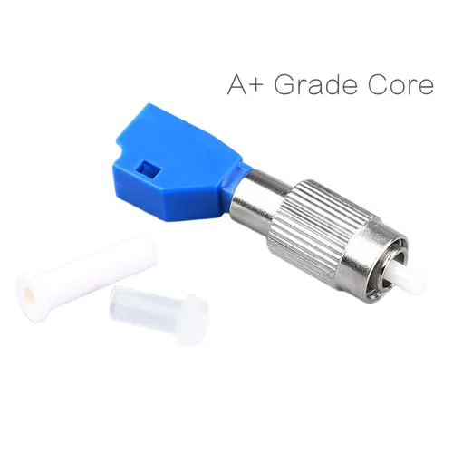 Miniatura 2 de Conector de fibra óptica, FC macho a LC hembra híbrido adaptador convertidor de fibra óptica compatible con medidor de potencia óptica localizador