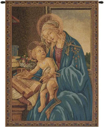 Miniatura 8 de Madonna Di Medjugorie - Tapiz italiano para colgar en pared, 6 pulgadas x 9 pulgadas, algodón/viscosa/poliéster por Raoul Vitale