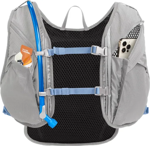 Miniatura 4 de CamelBak Chase Race 4 - Chaleco de hidratación para ciclismo con depósito de 1.5 L, ajuste ligero para conducción de grava y resistencia, azul vapor