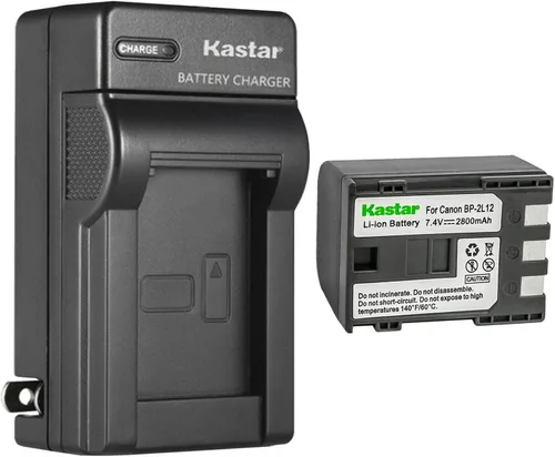 Miniatura 10 de Kastar Paquete de 2 baterías y cargador de pared de CA de repuesto para Canon VIXIA HF R11, HG10, HV20, HV30, HV40, ZR100, ZR200, ZR300, ZR400