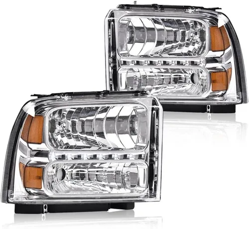 Miniatura 28 de GRAND ORANGE - Juego de faros delanteros, compatible con Ford F250 F350 F450 F550 1999-2004, para Ford Excursion 2000-2004, lado del conductor