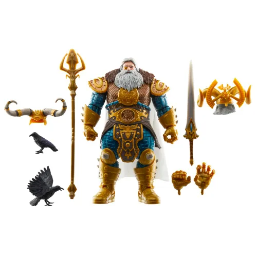 Miniatura 3 de Marvel Legends Series Odin, Figura de acción coleccionable de 6 pulgadas de aniversario número 85 Deluxe Comics