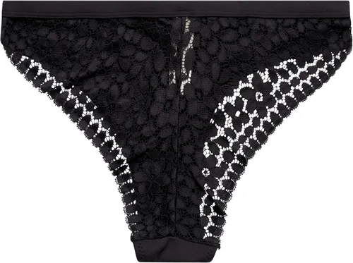 Miniatura 6 de Jessica Simpson Ropa interior para mujer - Paquete de 3 bragas Tanga de encaje de microfibra (S-XL)