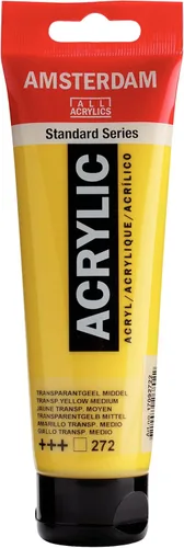 Miniatura 57 de Amsterdam Serie Estándar Tubo de Pintura Acrílica 120ml Azo Naranja 276 (17092762)