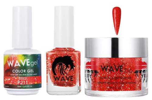 Miniatura 202 de WAVEGEL - Juego de gel de remojo, laca de uñas y polvo acrílico a juego - Colección Simplicity - #P109 Blizzard