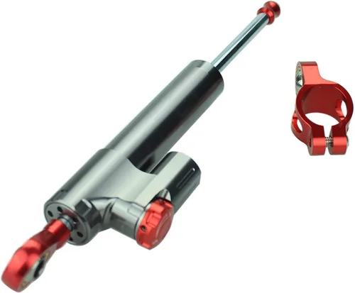 Miniatura 11 de Amortiguador de dirección universal ajustable para motocicleta, compatible con GSXR 600 750 GSR750(K4) 2001-2005, GSXR600 2006-2010, GSXR1000