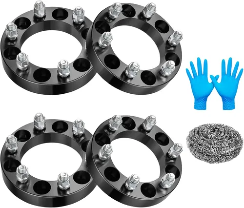 Miniatura 12 de BDFHYK Espaciadores de rueda 6x5.5 Espesor 1.5 pulgadas Compatible con Chevy Silverado 1500 1999-2022 Avalanche Suburban Tahoe GMC Sierra 1500 K1500