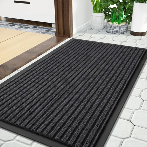 Miniatura 59 de Yimobra Tapete de Bienvenida, Tapetes de Puerta Resistentes y Duraderos para Entrada del Hogar Exterior Interior, Tapete Delantero para Patio