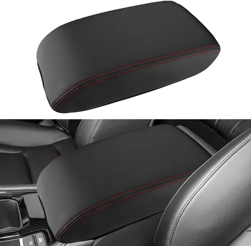 Miniatura 19 de INTGET Funda de consola central para accesorios Honda HRV/HR-V 2026 2023 2024 2025 Funda protectora de tapa de caja de reposabrazos de cuero