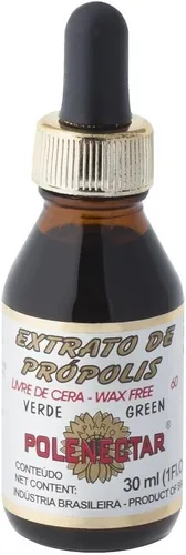 Miniatura 2 de Brasil - Extracto de propóleo de abeja importado de alta calidad, sin cera 60 (1.0 fl oz) de Polenectar - 12 botellas