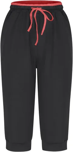Miniatura 30 de Pantalones capri para mujer, estilo casual, de verano, elásticos, de cintura alta, pantalones de yoga, ajuste atlético, pantalones deportivos