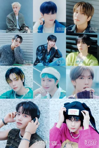Miniatura 5 de Omega X IYKYK 3er mini álbum CD+Photobook+Bill Paper+Photocard+Poster plegable en paquete+pegatina+tarjeta fotográfica de unidad+seguimiento sellado