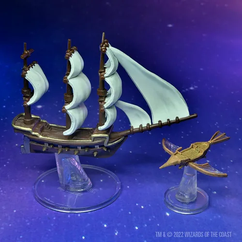 Miniatura 2 de WizKids Iconos de D&D de los reinos: escala de barcos - Bienvenido a Wildspace