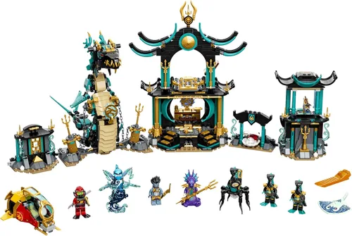 Miniatura 2 de LEGO NINJAGO Temple of The Endless Sea 71755 Kit de construcción; juego submarino con NINJAGO Kai y juguete de serpiente; nuevo 2021 (1,060 piezas)