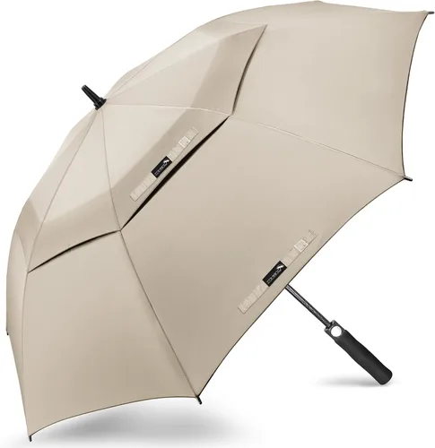 Miniatura 16 de ZOMAKE - Paraguas de golf a prueba de viento, extragrande, de gran tamaño, de doble dosel resistente para lluvia, juegos deportivos y carrito