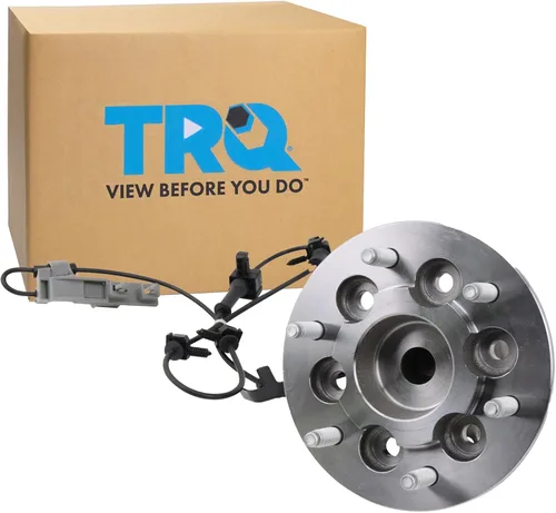 Miniatura 20 de TRQ Cojinete de rueda delantera y conjunto de cubo con sensor ABS compatible con Toyota Sequoia 2008-2022 Tundra 2007-2021