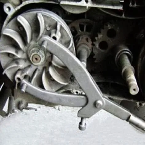 Miniatura 3 de Llave Inglesa Ajustable Herramienta de Cubo de Embrague de Volante Magneto, Herramienta de Extracción de Embrague de Ventilador para Accesorios