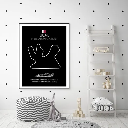 Miniatura 76 de Custom Car Posters Póster hecho a mano compatible con Autodromo Enzo e Dino Ferrari (Imola, Italia), póster de pista de carreras diseñado