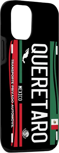 Miniatura 3 de Placa de matrícula Querétaro para iPhone 14, Querétaro México, Carcasa Querétaro