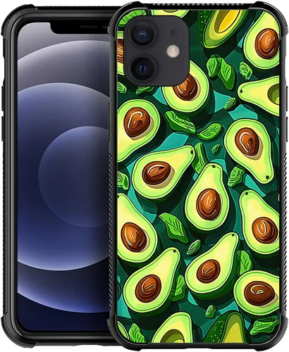 Miniatura 11 de ZHEGAILIAN Funda compatible con iPhone 11, fundas de cristal de color caballo de baile, parte trasera de vidrio templado+funda protectora