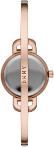Miniatura 3 de DKNY Reloj de vestir de acero inoxidable inspirado en joyas City Link para mujer