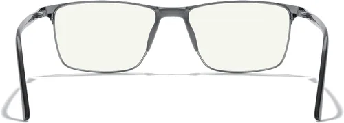 Miniatura 4 de MERRY'S Lentes de bloqueo de luz azul de moda, lentes de lectura, marco de metal, bisagra de resorte, lentes para hombres Gris-2.047 in
