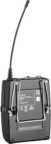 Miniatura 4 de Abrazadera metálica de repuesto para transmisor Sennheiser SK 100 G4, paquete de 2