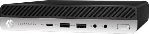 HP EliteDesk 800 G4 Desktop Mini PC, Intel Six Core i5 8500T 2.1Ghz, 32GB DDR4 RAM, 1TB NVMe M.2 SSD, WiFi, USB Type C, Windows 11 Pro