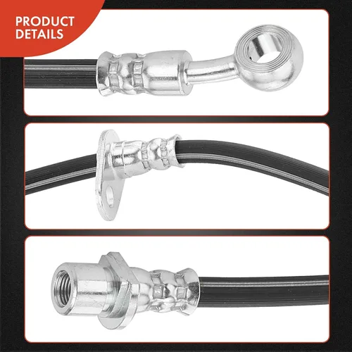 Miniatura 5 de A-Premium Manguera hidráulica de freno del acompañante compatible con modelos Honda - Prelude 1997 1998 1999 2000 2001 2.2L - Reemplazo # 01464S30000