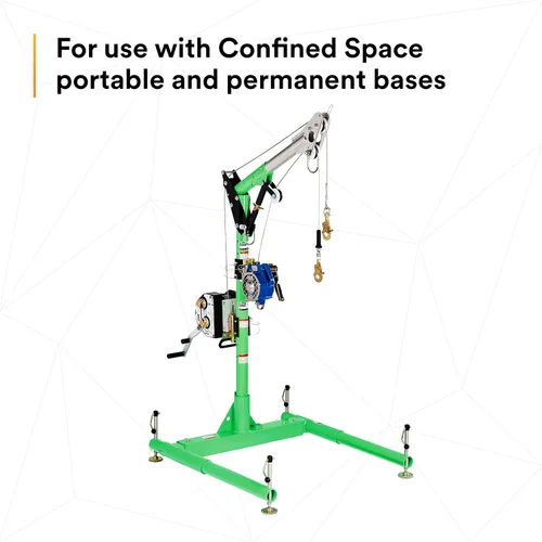 Miniatura 11 de 3M DBI-SALA Advanced 8518001 Davit Componente, 11-1/2" "-27-1/2" Desplazamiento Ajustable Mástil de Davit Superior Con 33" "- 43" Altura del Punto
