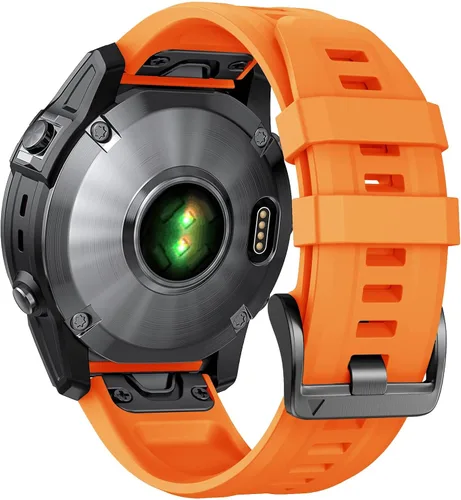 Miniatura 9 de NotoCity Compatible con Fenix 7/Fenix 6/Fenix 5, banda de reloj de silicona QuickFit de 0.866 pulgadas para Fenix 8 1.772 pulgadas/Fenix 7 Pro/Fenix