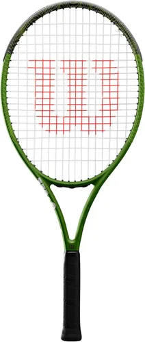 Wilson Blade Feel Comp - Raquetas de tenis recreativa junior/juvenil - Verde