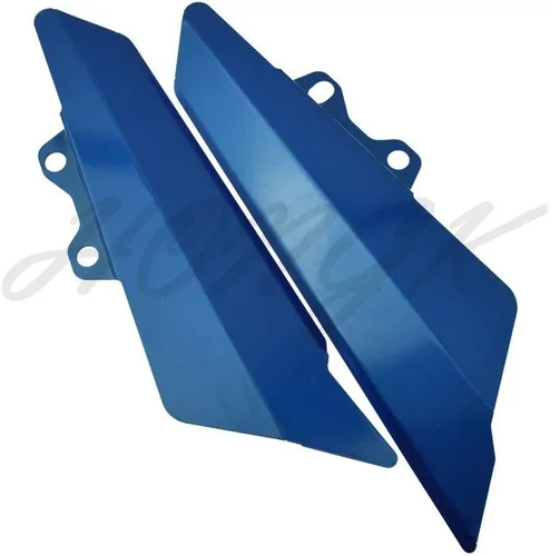 Miniatura 2 de HONGK - Placa de cubierta del panel lateral de carenado lateral izquierdo y derecho compatible con Kawasaki Z900 2017 Aluminio Azul [B07B4S9FLZ]